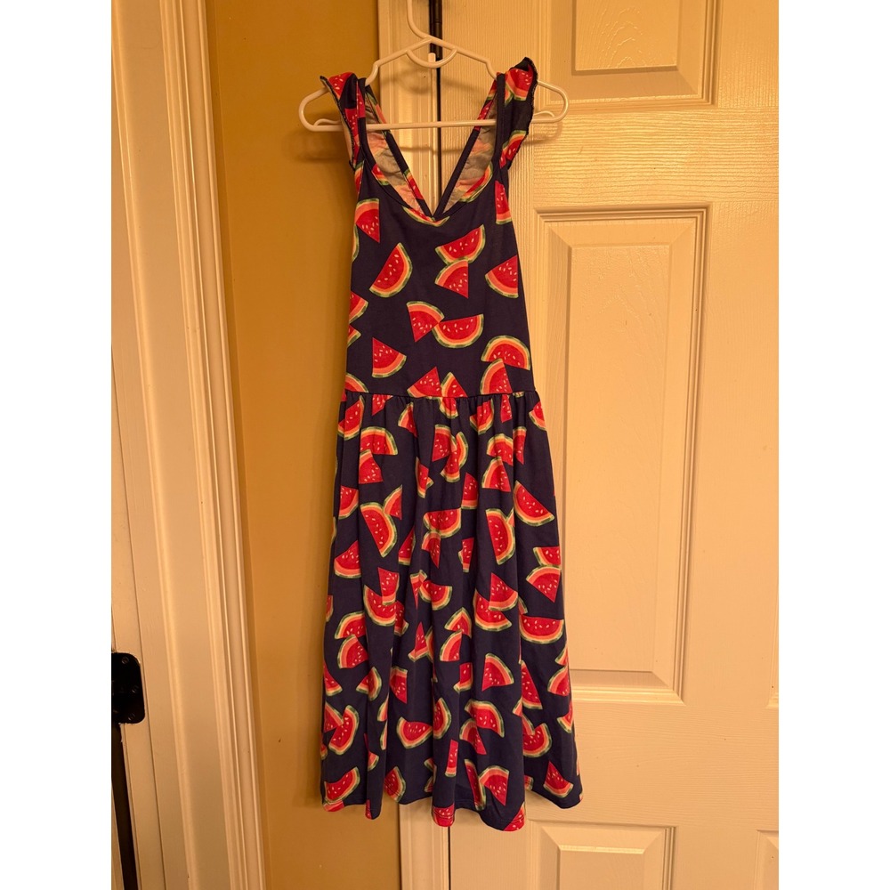 Girls sleeveless watermelon dress